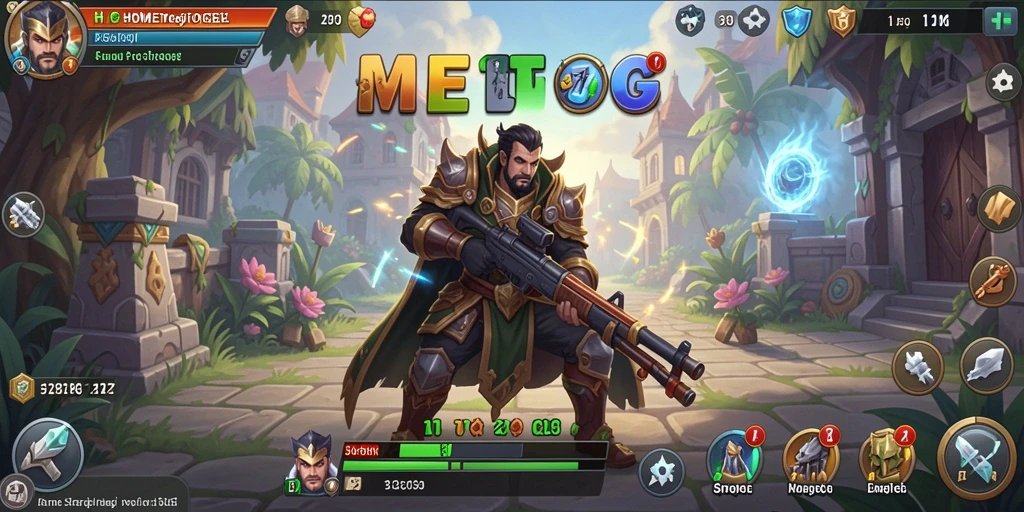 Tampilan gameplay HOMETOGEL yang mendebarkan dalam genre SLG.