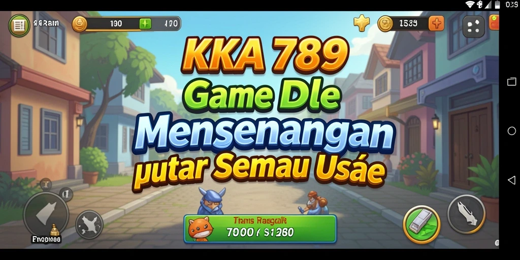 Screenshot KA789 menampilkan gameplay seru dalam genre Idle.