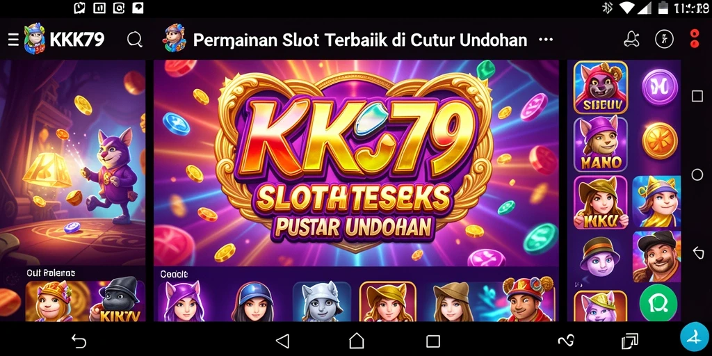 Tampilan gameplay KPK79 yang menawan dan penuh warna.