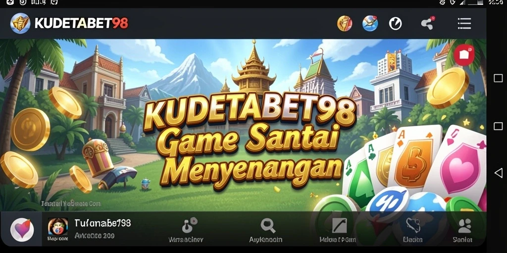 Tampilan gameplay seru dari KUDETABET98 yang menarik.