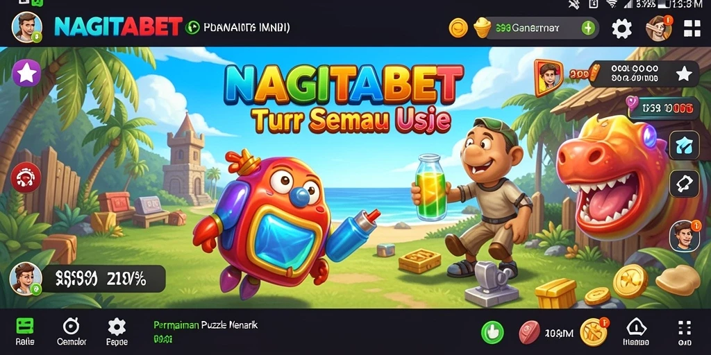Tampilan gameplay NAGITABET yang menarik dan penuh tantangan.