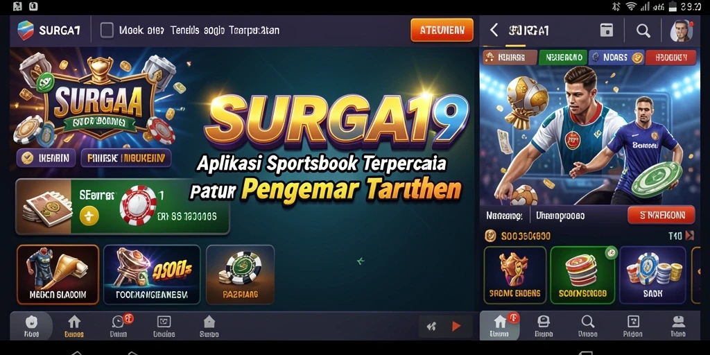 Tampilan screenshot SURGA19 menampilkan pengalaman taruhan yang seru.